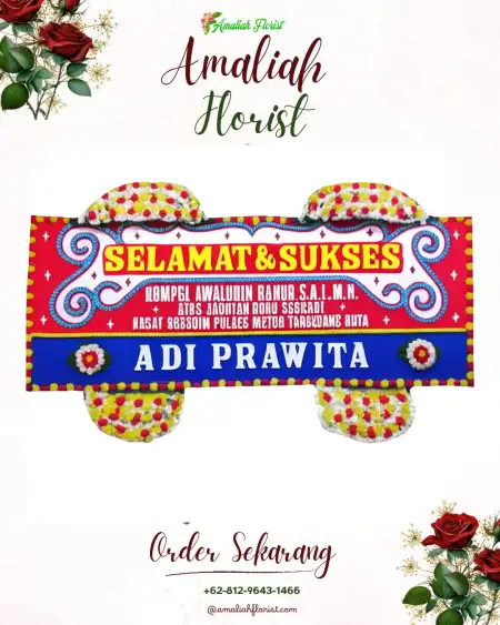 Papan Bunga Ucapan Selamat Matalibaq